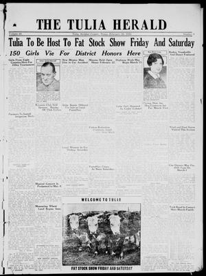 Primary view of The Tulia Herald (Tulia, Tex), Vol. 26, No. 9, Ed. 1, Thursday, February 28, 1935