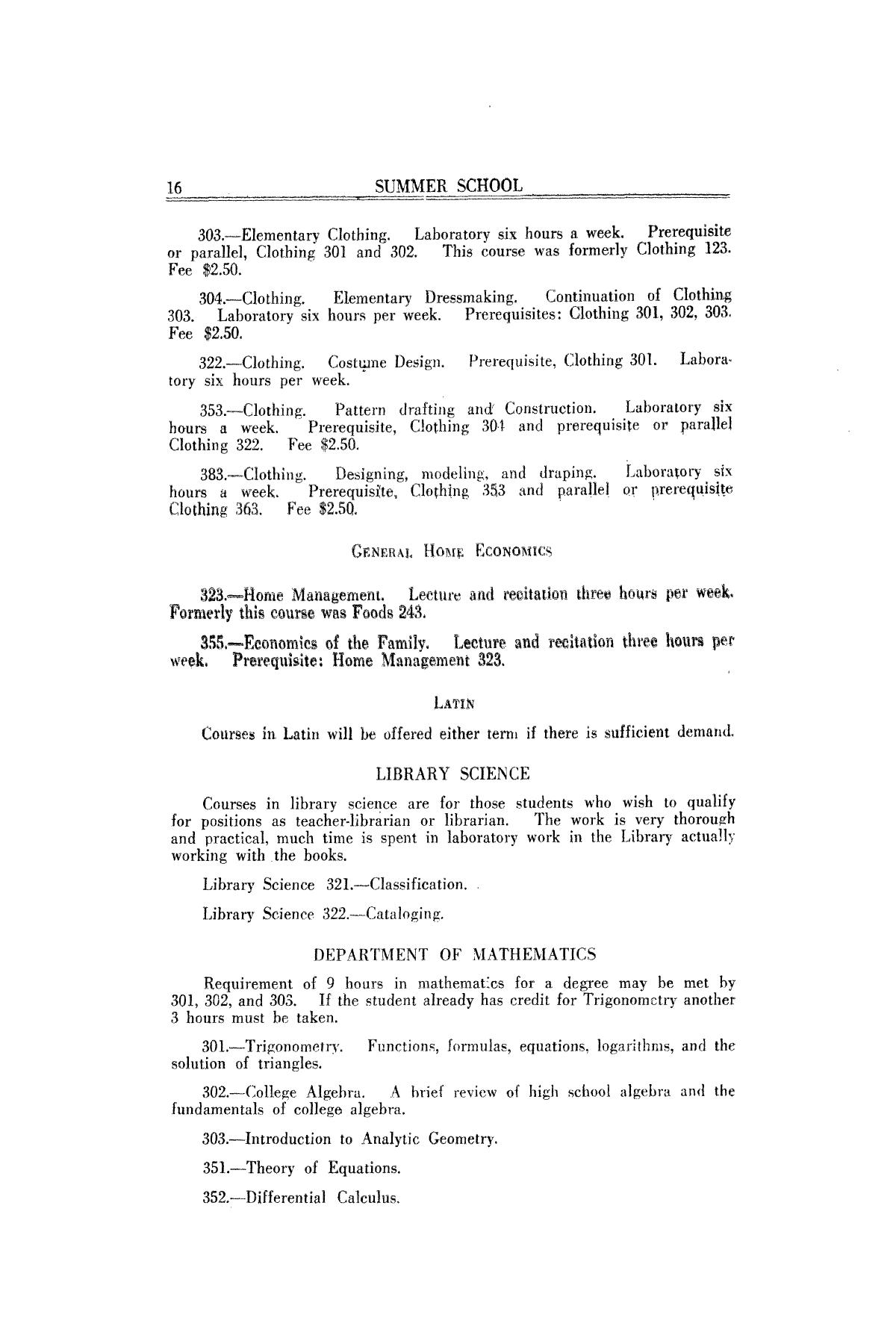 Catalog of Abilene Christian College, 1933
                                                
                                                    16
                                                