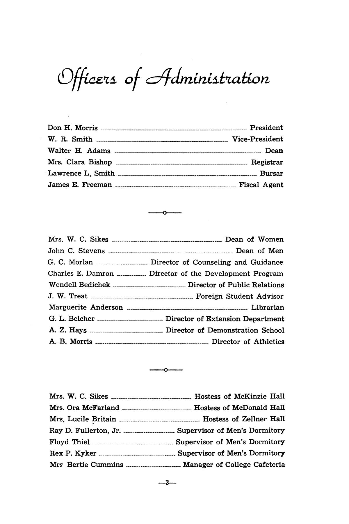 Catalog of Abilene Christian College, 1950
                                                
                                                    3
                                                