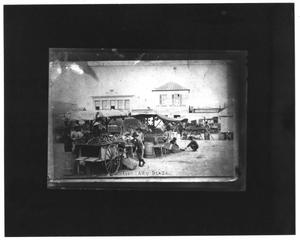 Primary view of object titled '[Market in Military Plaza]'.
