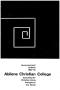 Thumbnail image of item number 1 in: 'Catalog of Abilene Christian College, 1964-1965'.