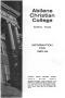 Thumbnail image of item number 3 in: 'Catalog of Abilene Christian College, 1963-1964'.