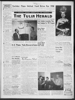 Primary view of object titled 'The Tulia Herald (Tulia, Tex), Vol. 48, No. 16, Ed. 1, Thursday, April 18, 1957'.