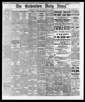 Primary view of object titled 'The Galveston Daily News. (Galveston, Tex.), Vol. 36, No. 44, Ed. 1 Sunday, May 13, 1877'.