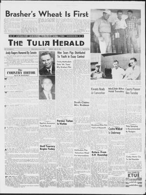 Primary view of object titled 'The Tulia Herald (Tulia, Tex), Vol. 50, No. 25, Ed. 1, Thursday, June 18, 1959'.