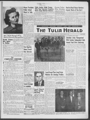 Primary view of object titled 'The Tulia Herald (Tulia, Tex), Vol. 49, No. 9, Ed. 1, Thursday, February 27, 1958'.