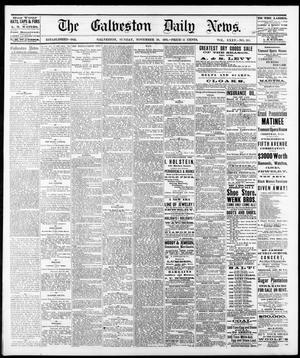 Primary view of object titled 'The Galveston Daily News. (Galveston, Tex.), Vol. 35, No. 213, Ed. 1 Sunday, November 26, 1876'.