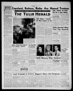 Primary view of object titled 'The Tulia Herald (Tulia, Tex), Vol. 48, No. 14, Ed. 1, Thursday, April 7, 1955'.
