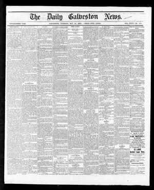Primary view of object titled 'The Galveston Daily News. (Galveston, Tex.), Vol. 35, No. 111, Ed. 1 Tuesday, May 18, 1875'.