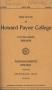 Primary view of Catalogue of Howard Payne College, 1938-1939