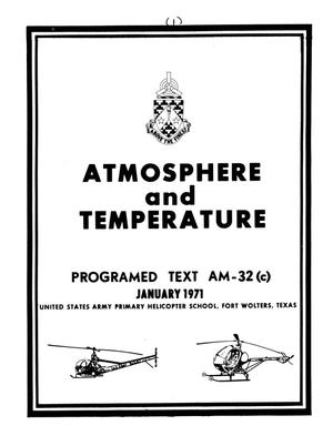 Primary view of object titled 'Atmosphere and Temperature'.