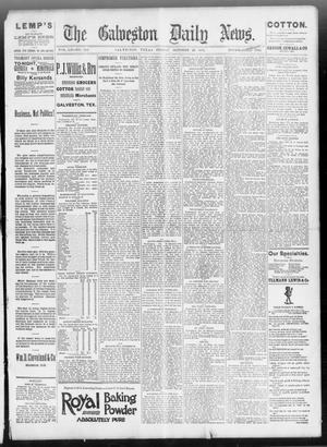 Primary view of object titled 'The Galveston Daily News. (Galveston, Tex.), Vol. 52, No. 211, Ed. 1 Friday, October 20, 1893'.