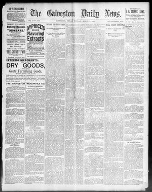 Primary view of object titled 'The Galveston Daily News. (Galveston, Tex.), Vol. 50, No. 349, Ed. 1 Monday, March 7, 1892'.