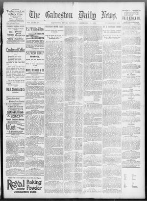 Primary view of object titled 'The Galveston Daily News. (Galveston, Tex.), Vol. 51, No. 177, Ed. 1 Saturday, September 17, 1892'.