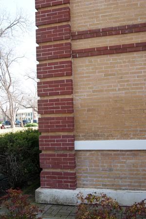 Primary view of object titled '[Corner of Building]'.