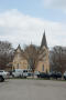 Photograph: [Cars at First Baptist Church Parking Lot]