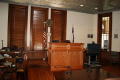 Thumbnail image of item number 1 in: '[Judge's Bench in Courtroom]'.