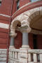 Photograph: [Columns at Front of Courthouse]
