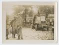 Photograph: [Soldiers by Trucks]