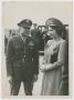 Photograph: [Princess Elizabeth and a General]