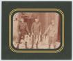 Photograph: [Soldiers Holding Line of Fish]