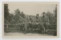 Photograph: [Soldiers on a Fence]