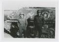 Photograph: [Two Soldiers by Tank]
