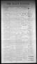 Newspaper: The Daily Banner. (Brenham, Tex.), Vol. 4, No. 28, Ed. 1 Saturday, Fe…