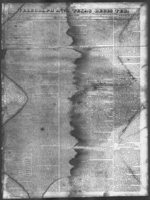 Primary view of object titled 'Telegraph and Texas Register (Houston, Tex.), Vol. 7, No. 17, Ed. 1, Wednesday, April 13, 1842'.