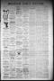 Newspaper: Brenham Daily Banner. (Brenham, Tex.), Vol. 6, No. 25, Ed. 1 Saturday…