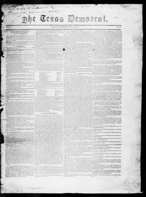 Primary view of object titled 'The Texas Democrat (Austin, Tex.), Vol. 1, No. 22, Ed. 1, Saturday, June 23, 1849'.