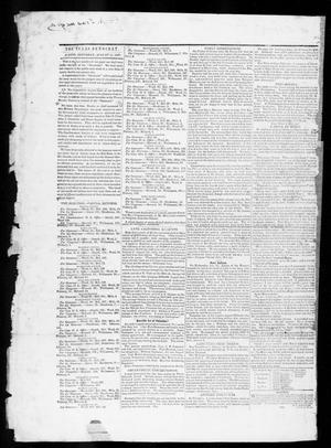Primary view of object titled 'The Texas Democrat (Austin, Tex.), Vol. 1, No. 30, Ed. 1, Saturday, August 18, 1849'.