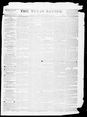 Primary view of object titled 'The Texas Banner (Huntsville, Tex.), Vol. 3, No. 5, Ed. 1, Saturday, February 3, 1849'.