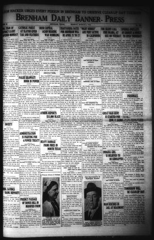 Primary view of object titled 'Brenham Daily Banner-Press (Brenham, Tex.), Vol. 38, No. 288, Ed. 1 Monday, March 6, 1922'.
