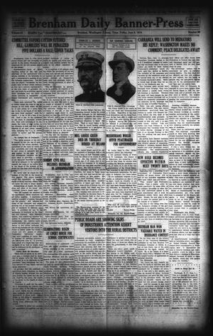 Primary view of object titled 'Brenham Daily Banner-Press (Brenham, Tex.), Vol. 31, No. 59, Ed. 1 Friday, June 5, 1914'.