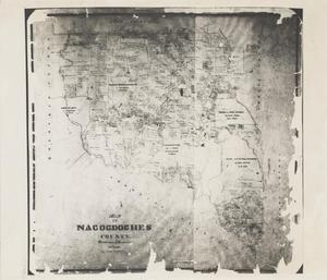 Primary view of object titled 'Map of Nacogdoches County.'.