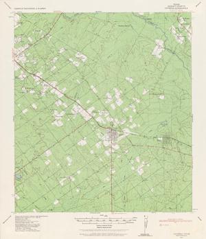 Primary view of object titled 'Texas (Dimmit County) Catarina Quadrangle'.