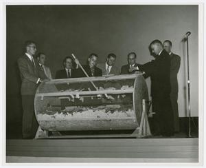 Primary view of object titled '[Photograph of Cliff Durham and Other Men]'.