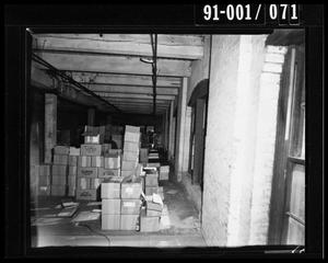 Primary view of object titled 'Texas School Book Depository, Sixth Floor [Negative]'.