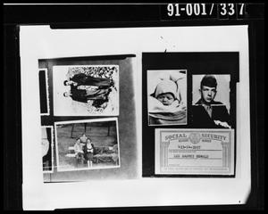 Primary view of object titled 'Oswald Property: Several Photographs and Social Security Card'.