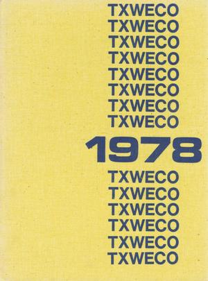 Primary view of object titled 'TXWECO, Yearbook of Texas Wesleyan College, 1978'.