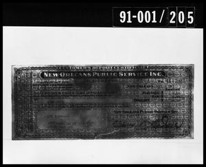 Primary view of object titled 'Document Removed from Oswald's Home'.