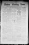 Newspaper: Denton Evening News. (Denton, Tex.), Vol. 1, No. 80, Ed. 1 Monday, Oc…