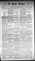 Newspaper: El Paso Times. (El Paso, Tex.), Vol. Eighth Year, No. 21, Ed. 1 Thurs…