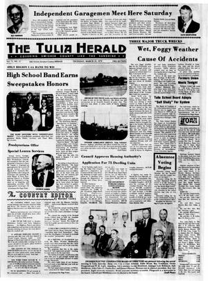 Primary view of object titled 'The Tulia Herald (Tulia, Tex.), Vol. 71, No. 12, Ed. 1 Thursday, March 22, 1979'.