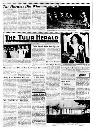Primary view of object titled 'The Tulia Herald (Tulia, Tex.), Vol. 72, No. 39, Ed. 1 Thursday, September 25, 1980'.