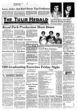Primary view of object titled 'The Tulia Herald (Tulia, Tex.), Vol. 73, No. 21, Ed. 1 Thursday, May 21, 1981'.