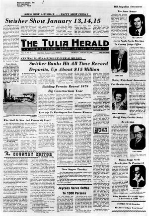 Primary view of object titled 'The Tulia Herald (Tulia, Tex.), Vol. 72, No. 2, Ed. 1 Thursday, January 10, 1980'.
