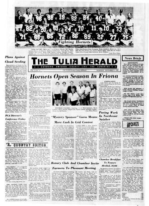 Primary view of object titled 'The Tulia Herald (Tulia, Tex.), Vol. 72, No. 36, Ed. 1 Thursday, September 4, 1980'.