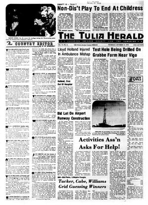 Primary view of object titled 'The Tulia Herald (Tulia, Tex.), Vol. 70, No. 41, Ed. 1 Thursday, October 12, 1978'.